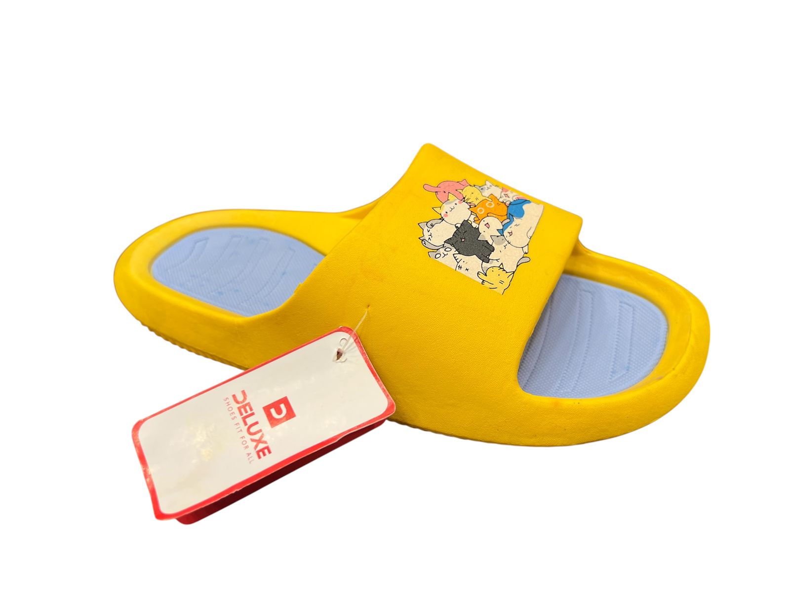 Cute Cartoon Animal Slide for Kids – Soft Yellow Comfort